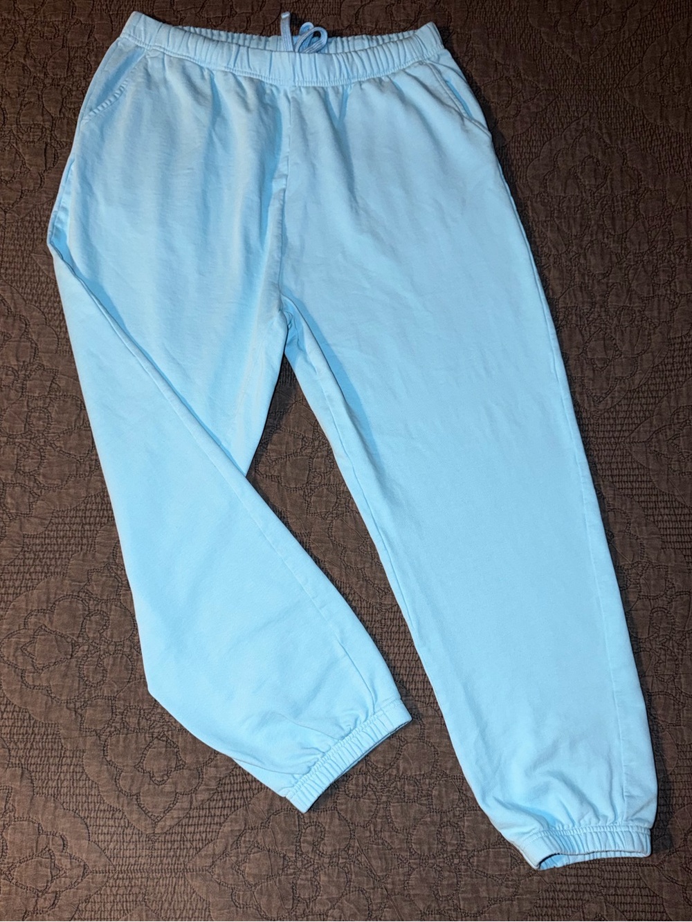 Year of Ours-YOS X FFF JOGGERS Sky Blue Women’s Size-XL/2XL